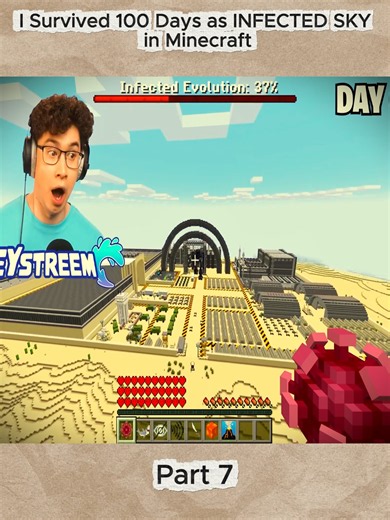 I Survived 100 Days as Infected Sky — Final Evolution