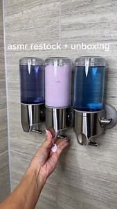 2.1M views · 51K reactions | Follow me THEN comment HOME for all product links. Sometimes Meta hides my messages of you’re not yet a follower.  These products are not only functional, they’re all super sleek and elevate your space. Products: @simplehuman #asmr #asmrsounds #asmrunboxing #asmrestock #satisfying #satisfyingvideo #restock #unboxing #homefinds #amazonfinds #homerestock #amazonhome #gadgets | Essie Peasy | Facebook