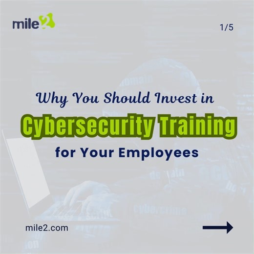 Mile2 offers a wide range of cybersecurity training courses to fit the needs of your employees. Our courses are taught by industry experts and cover a variety of topics. 👉 Penetration testing 👉 Vulnerability assessments 👉 Security awareness training And more! Don't wait until it's too late! Contact Mile2 today to learn more about our cybersecurity training programs. ➡️ www.mile2.com #cybersecurity #cybersecuritytraining #informationsecurity #dataprivacy #securityawareness #mile2 | mile2