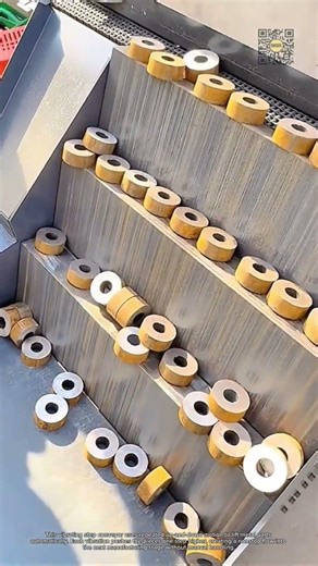 How a Vibrating Step Conveyor Lifts Metal Parts Automatically #9work