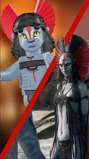 Making Varang from 'Avatar: Fire and Ash' in Lego! #lego #avatar #navi #disney #minifigures #afol