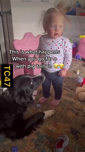 Casp used his head to steady her 😍 this was 5 years ago and her hair never ceases to make me laugh 😂 | TeamCasp47