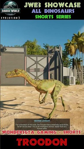 Troodon - Every Dinosaur Release Series - JWE3 Showcase