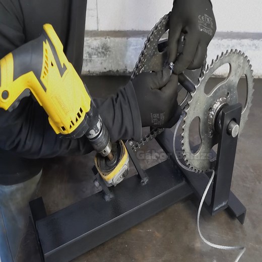 How To Make Simple Diy Winch Using Drill Machine At Home - DIY | Gábor Balázs