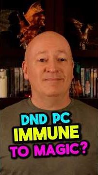 Is This DnD Character...IMMUNE to Magic?! #dndmemes #dungeonmaster #gamemaster #dnd #shorts