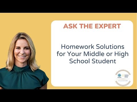 Homework Solutions for Your Middle or High School Student
