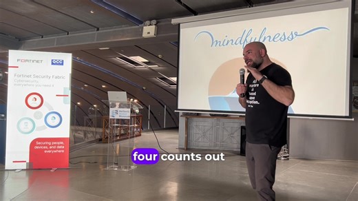 Enhancing Focus Through Breathing Exercises at Cybersecurity Events