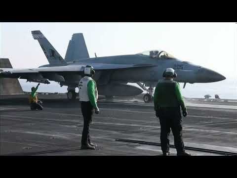 米中央軍、イラン攻撃の映像公開…ミサイル発射、戦闘機発艦、レーダー施設などの目標破壊