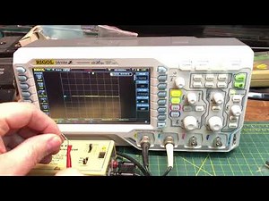 Transistor Tester with Digital RIGOL Oscilloscope DS1054z 4K