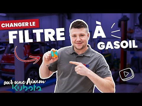 TUTORIAL[#94]: Changing a diesel filter on an AIXAM, KUBOTA engine - Car without a license
