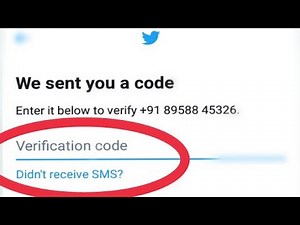 How To Fix Twitter X Verification Code Not Receive Problem Solve