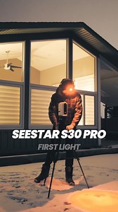 My early results using a new smart telescope in the backyard! #seestars30pro #seestar | AstroBackyard
