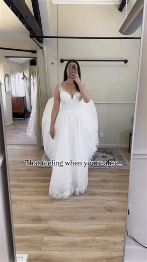 2K reactions · 24 shares | There’s no better feeling! Featuring our NEW Olivia dress 懶 #weddingdresses #sayyestothedress #bridetobeuk #ukbride #2026bride | Bride Vibe - North Lincolnshire Bridal Shop | Facebook