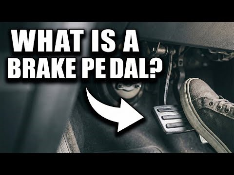 What Is A Brake Pedal? - Causes Of Spongy Or Hard Brakes