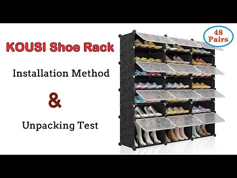 KOUSI Shoe Rack | How to Assemble | DIY | Space Saving |