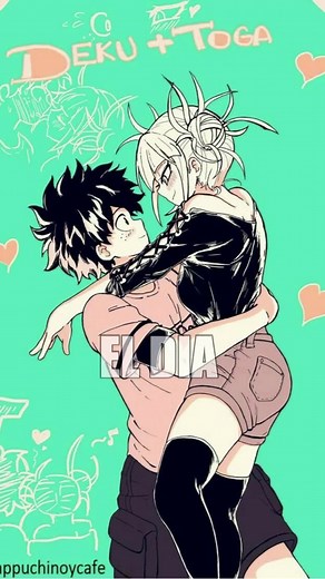 La cita de Deku y Toga en My Hero Academia