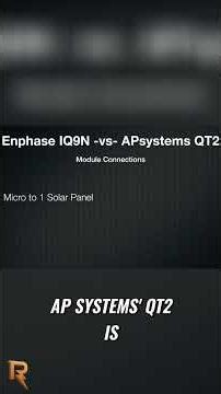Enphase vs. APsystems: Who Wins the Commercial Solar Battle? #shorts