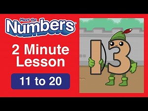Meet the Numbers | 2 Minute Lesson | Numbers 11 to 20! | Preschool Prep Company - Videos For Kids