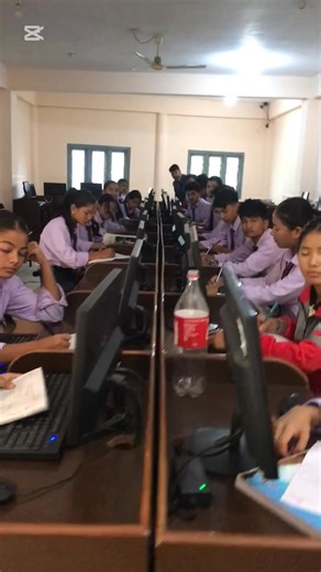 6.8K views · 144 reactions | Gyanu Jyoti Secondary School Students are practicing in the computer lab..... | GYAN JYOTI EDUCATION FOUNDATION | Facebook