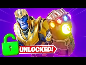 Unlocking *THANOS* EARLY in Fortnite