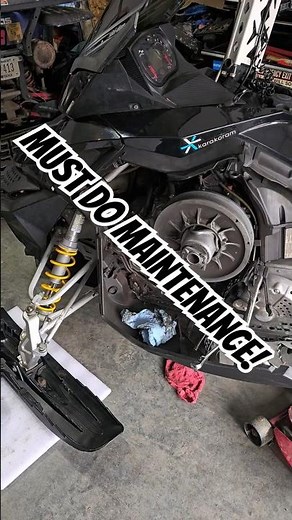 Most important Ski doo XP Maintenance!