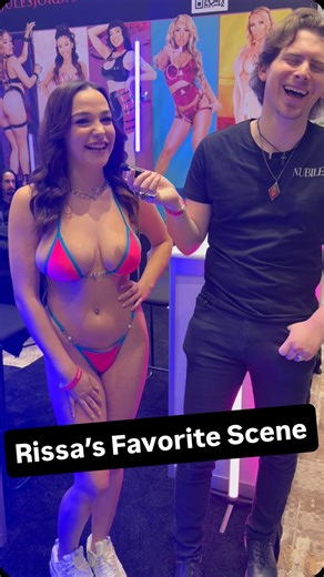 NPNetwork on Instagram: "Rissa May tells us her favorite scene that she’s shot with us! #avn @rissamayofficial @avn @avnawards"