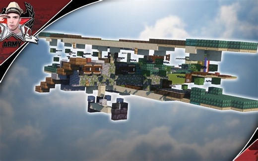 【MINECRAFT飞行物教程系列】如何制造一架一战时期英国空军的（Airco DH.9A）单引擎轻型轰炸机