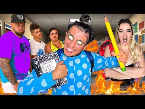 EVIL BABY FIRST DAY BACK IN SCHOOL!