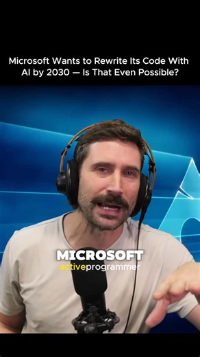 Technology |Business |AI on Instagram: "We thought 2025 was wrapping up quietly. Then Microsoft decided it needed one last L before the year ended. This time, courtesy of LinkedIn. (Yes — Microsoft owning the lamest social network is still funny.) After a chaotic post, a follow-up somehow made it worse. A Microsoft engineer claimed the goal is to eliminate every line of C and C++ by 2030, using AI to rewrite massive codebases. The promise? ➡️ 1 engineer + AI = 1 million lines of code per month T