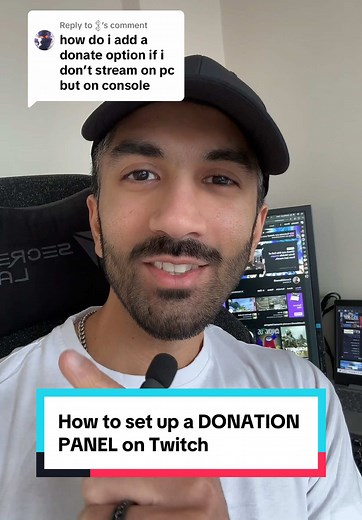 Cómo configurar un PANEL DE DONACIONES en Twitch