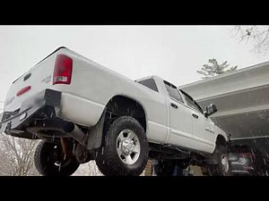 Flo Pro 5" Turbo Back Exhaust On A 3rd Gen Cummins Cold Start and Idle