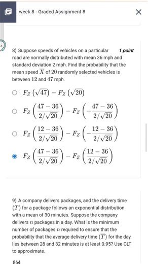 Statistics 2 Week 8 graded assignment IITM BS #trending #exam #yt #jeeproblems #stats #iitmadras #du