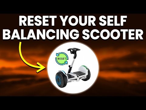 How To Reset Your Self Balancing Scooter (How To Factory Reset/Re-calibrate Self Balancing Scooter)