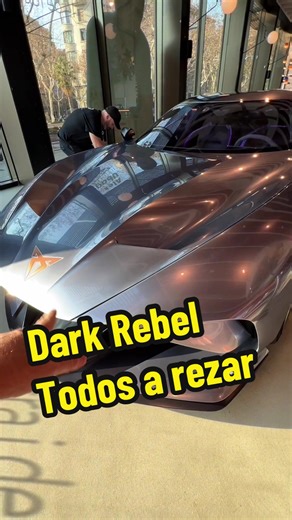 Exploring the Futuristic Cupra Dark Rebel EV Prototype