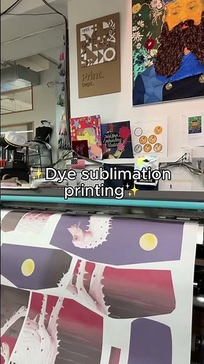 Watch the Process of Dye Sublimation Printing
