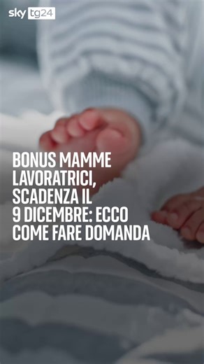 Manca pochissimo alla scadenza per presentare le domande per il bonus mamme lavoratrici per il 2025: cade infatti il 9 dicembre la deadline per poter chiedere il beneficio. In verità, come spiegato dal sito dell’IINPS, la domanda deve essere presentata entro 40 giorni dalla data di pubblicazione della circolare dell’Istituto nazionale di previdenza sociale del 28 ottobre 2025: questo vuol dire che il termine cadrebbe il giorno 7. Tuttavia visto che quel giorno è domenica e quello successivo - l’