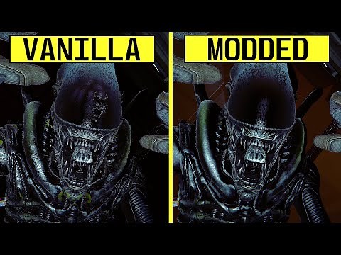 Aliens: Colonial Marines Overhaul Mod vs Vanilla RTX 4080 4K Ultra Graphics Comparison