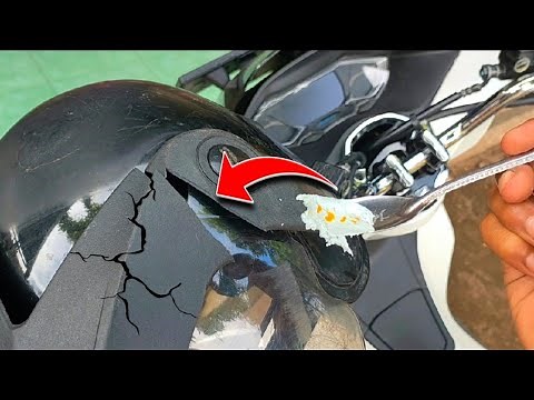💥 Like New! Easy way to fix broken Helmet at home