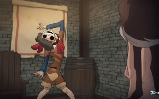 Derpixon新动画里我认为最精彩的一段，堪称**百变怪！