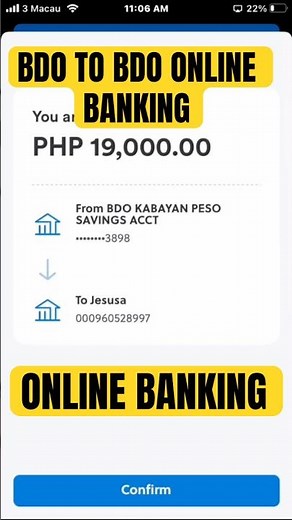 How I Sent ₱19,000 via BDO Online Banking Step by Step