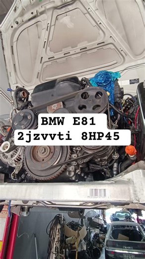 BMW E81 2jz vvti 8hp45 in progressing ep.2 #BMW #2jz #E81 #8hp45 #8hp #8hp70