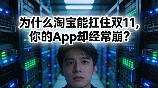为什么淘宝能扛住双11，你的App却经常崩？