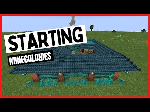 How to start Minecolonies with a Supply Camp