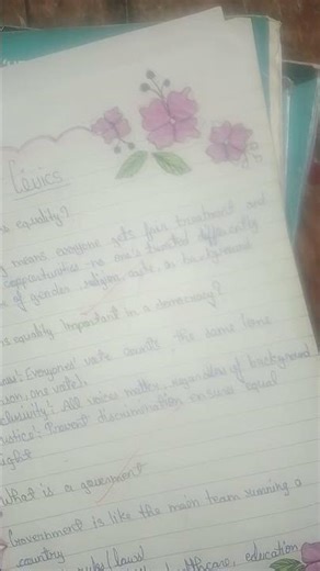 File page decoration idea