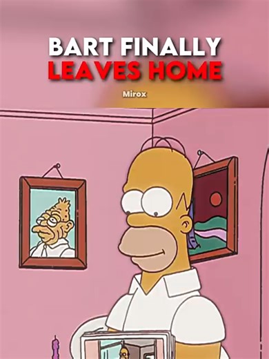 Bart Finally Leaves Home! #familyguy #simpson #simpsonsclips