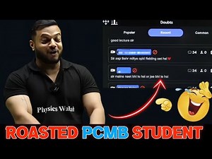 Rajwant Sir roasted PCMB student😂 | Rajwant Sir Funny Moment | Physics Wallah