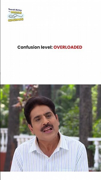 Confusion level Overloaded ! #tmkoc #funny #jethalal #daya #shortsfeed #comedy