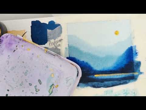 3 minute painting - Moodscapes and Painting the Atmosphere of a Place, Not the Details