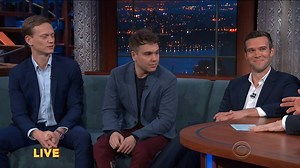 “Pod Save America” hosts Jon Favreau, Jon Lovett, and Tommy Vietor give their first impressions on Trump’s first State of the Union. Watch The Late Show weeknights at 11:35/10:35c on CBS and CBS All-Access! | The Late Show with Stephen Colbert