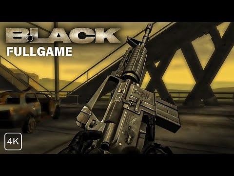 🎮 BLACK PS2 – Full Game 4K 60FPS | No Commentary Gameplay